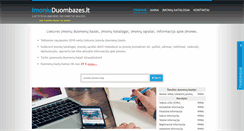 Desktop Screenshot of imoniuduombazes.lt